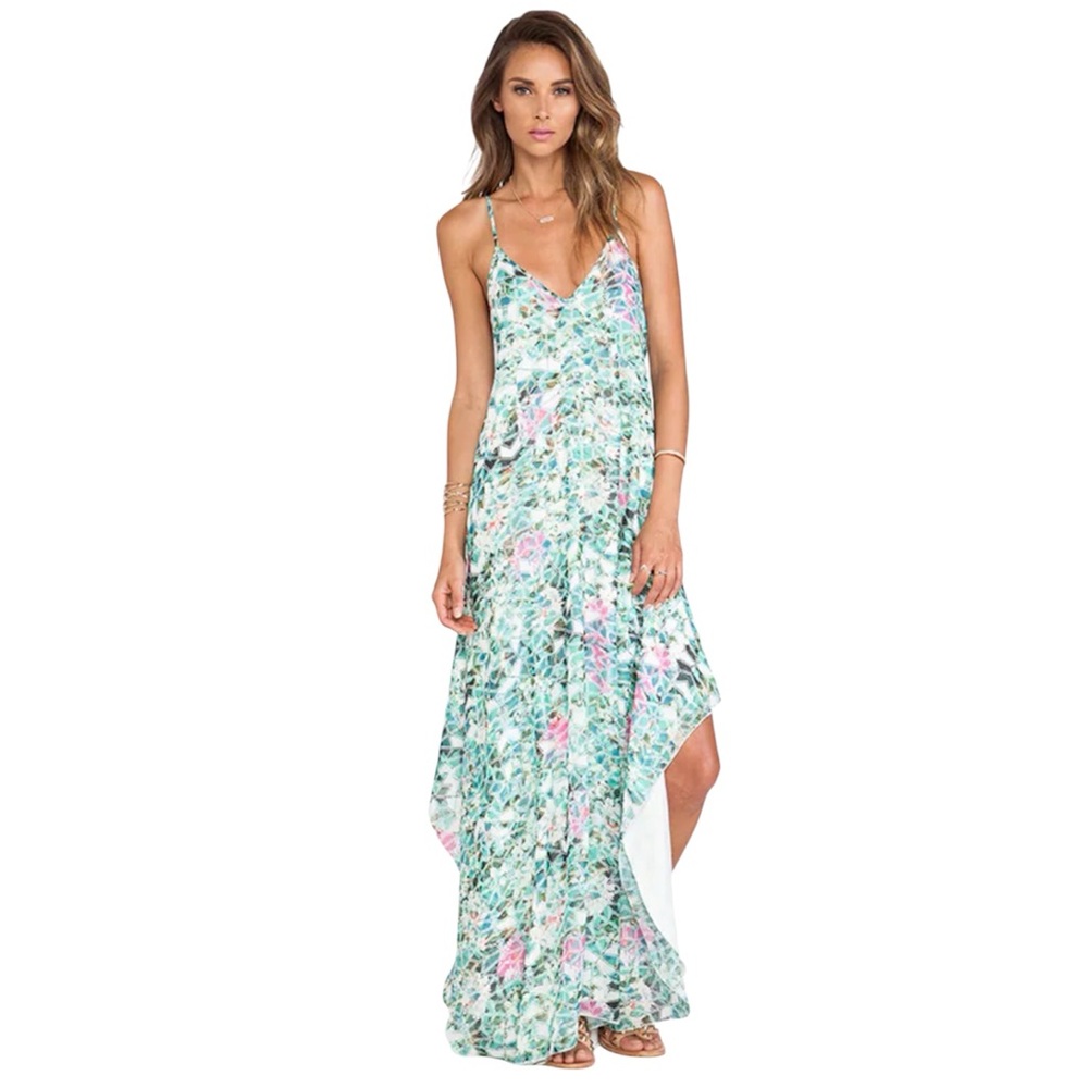 Lovers & Friends Curaçao Maxi Slip‎ Dress